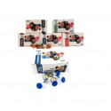 Pioneses Revestido PVC Cx c/100 Azul Claro