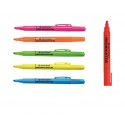 Marcador Centropen Fluor Vermelho