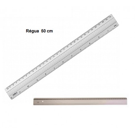 Régua Aluminio DFH 50cm
