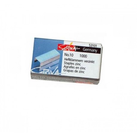 Agrafes Scriva nº 10 Cx.1000und