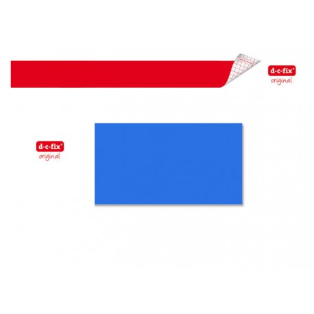 Pelicula Autocolante DC-FIX 0,45 x 15m Azul Turquesa Brilho