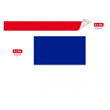 Pelicula Autocolante DC-FIX 0,45 x 15m Azul Escuro Brilho