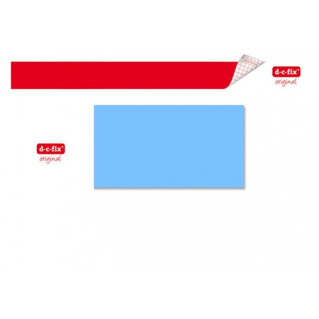 Pelicula Autocolante DC-FIX 0,45 x 15m Azul Claro Mate