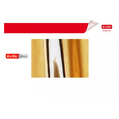 Pelicula Autocolante DC-FIX 0,45 x 15m Metal Ouro Brilho