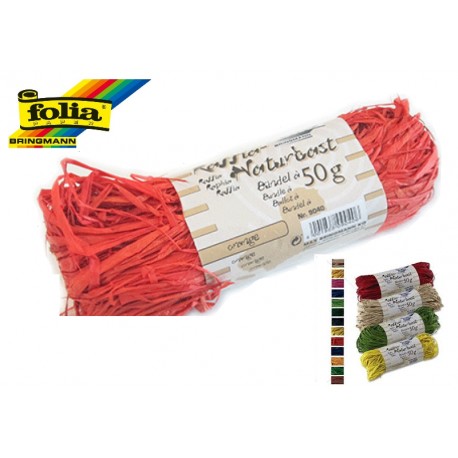 Fio de Ráfia c/50g Laranja