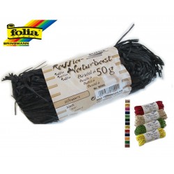 Fio de Ráfia c/50g Preto