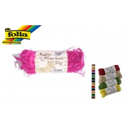 Fio de Ráfia c/50g Rosa Fucsia