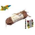 Fio de Ráfia c/50g Castanho