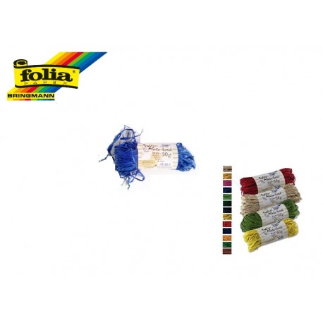 Fio de Ráfia c/50g Azul
