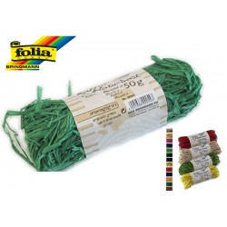Fio de Ráfia c/50g Verde Escuro