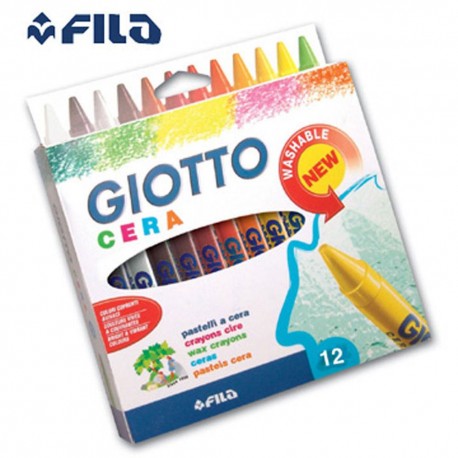 Lápis de Cera Giotto Cx C/ 12