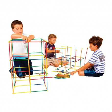 Tubos Divertidos 400 pçs