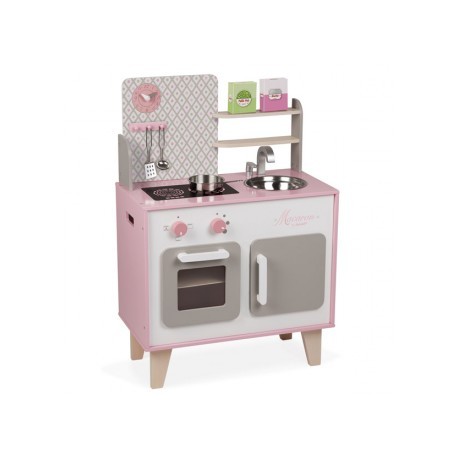 Cozinha de madeira Macaron