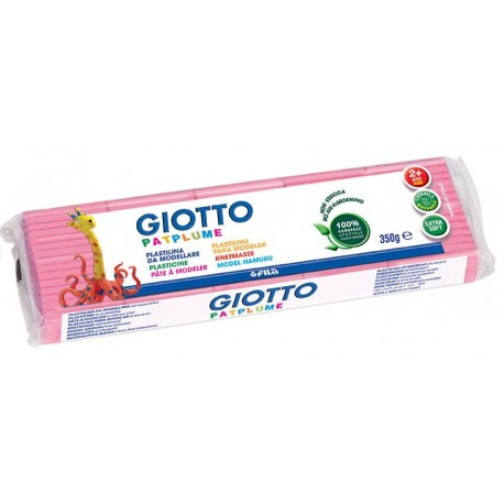 Plasticina Giotto Patplume 350gr Rosa Carne