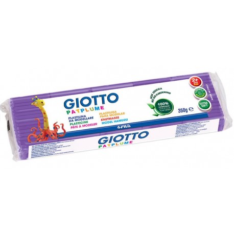 Plasticina Giotto Patplume 350gr Rosa