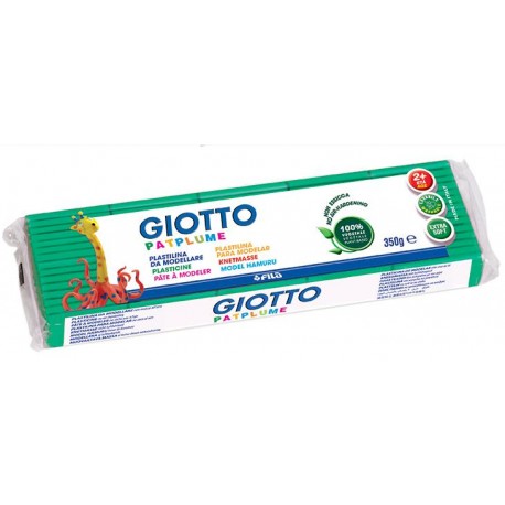Plasticina Giotto Patplume 350gr Azul Escuro