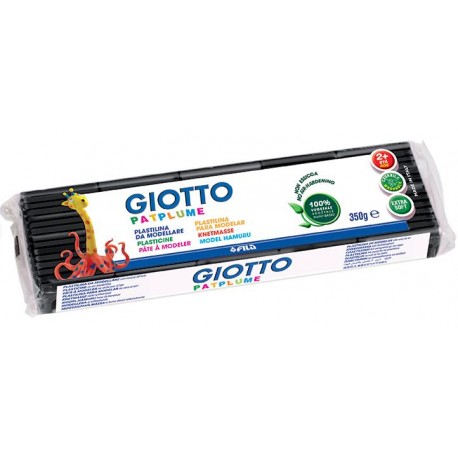 Plasticina Giotto Patplume 350gr Cinza