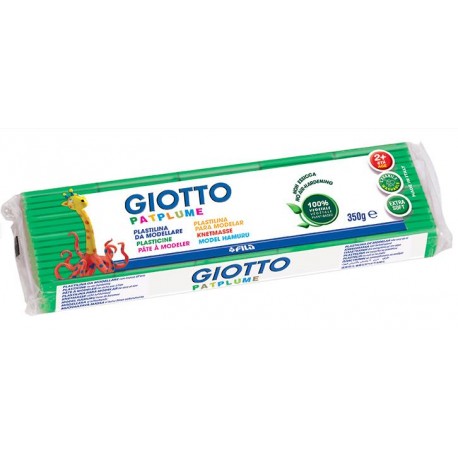 Plasticina Giotto Patplume 350gr Preto