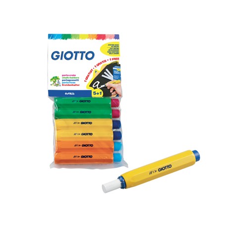 Giz Cores Sortidas Giotto Robercolor Cx 10un