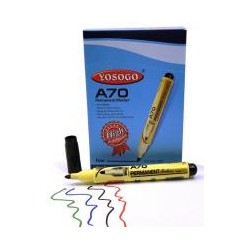 Marcador Yosogo Permanente Vermelho