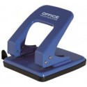 Furador C/ Régua Office Products P/ 40 fls Azul