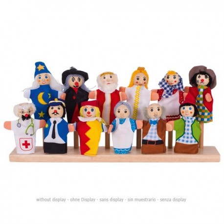 Fantoche de Dedo História Capuchinho Vermelho