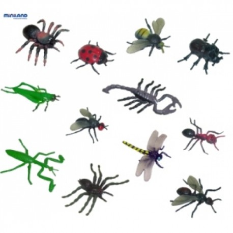 Insectos 12 Pçs