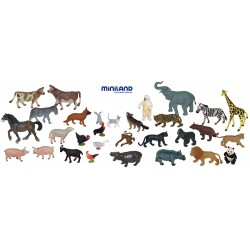 Animais do Bosque 8 Pçs