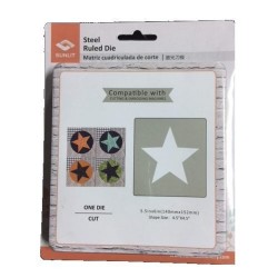 Cortante EVA TECIDO STAR 6 POINT