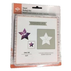 Cortante EVA TECIDO PUZZLE FLOWER