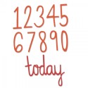 Cortante SIZZIX THINLITS BIRTHDAY NUMBERS – SET 11