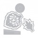 Cortante Sizzix Framelits Die Set 4PK- Greenery & Flourish