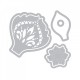 Cortante Sizzix Framelits Die Set 6PK - Lace Flower