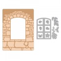 Sizzix Impresslits Embossing Folder - Window Box