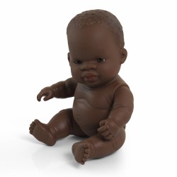 Bebé Menino Africano 21 cm