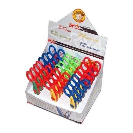 Tesoura Scriva Zig-Zag 24,5 cm