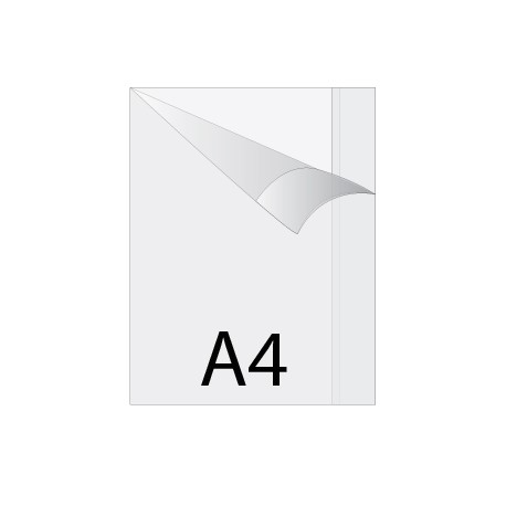 Capa Plastico Protectora de Livros Transparente A5