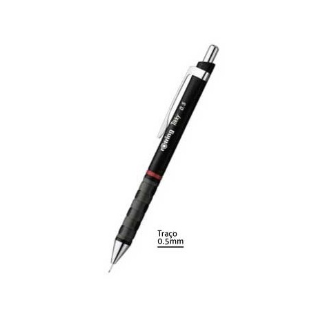 Lapiseira Rotring Tikky II 0,5mm Preto