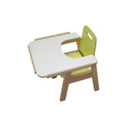 Cadeira C/ Braços Estr. Metal 22cm Alt