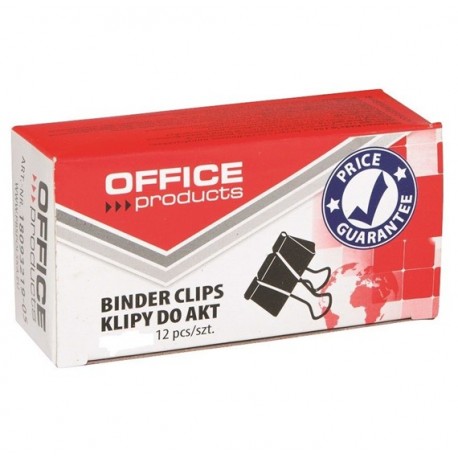 Molas OFFICE, P/ Papeis 51 mm Cx.12 Un.