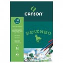 Bloco Desenho Cavalinho A2 Canson 120gr 24 Folhas