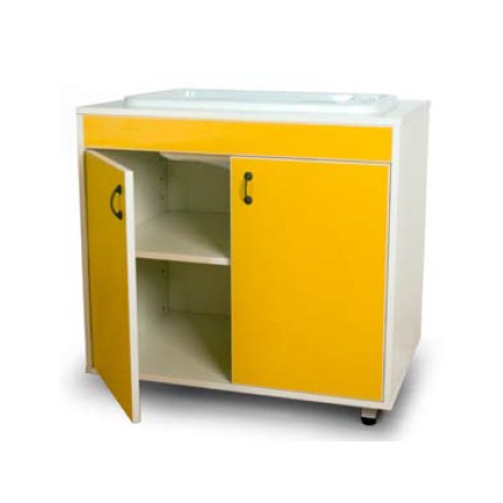 Banca de Banhos C/Portas 90x60x85 cm