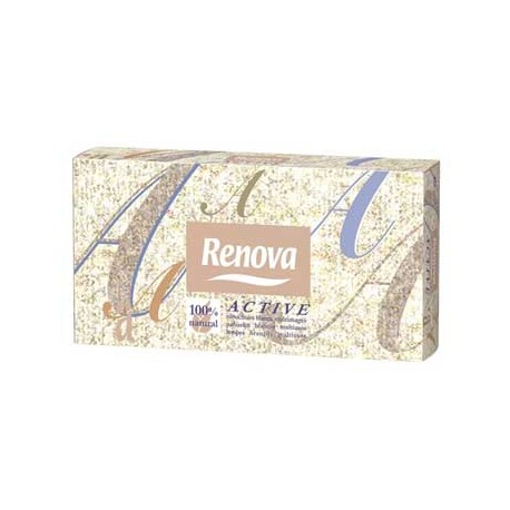 Lenços Papel Renova Sensitive 10un Pack 6