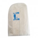 Fato Proteção Branco c/ Capuz Tamanho Unico - Pack 10un