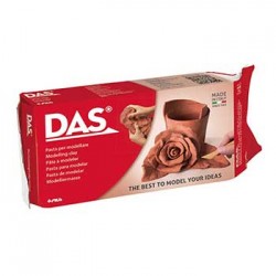 Pasta de Modelar DAS Branca 1 Kg