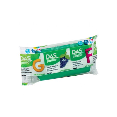 Pasta de Modelar DAS Júnior Verde Claro 100 grs