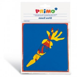 Stencil Animais da Quinta 6 pçs