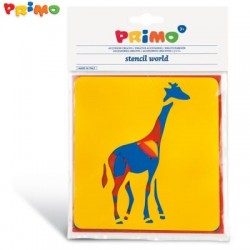 Stencil Alfabeto e Números 6 pçs