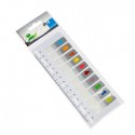Post-It Index numerado 12x44mm com Regua 10un/ Numero (0 a 9)