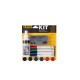 Marcador Centropen Quadro. Branco Preto